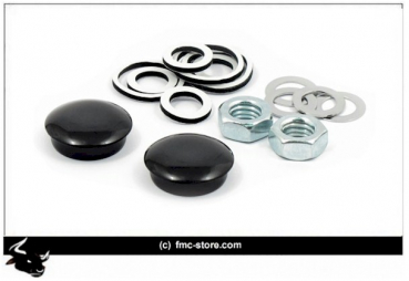 SHOCK BOLT COVER BLACK  FÜR FAT BOB