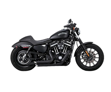 AUSPUFFANLAGE SHORT SHOTS "SS ANARCHY" LAST EDITION MIT X-TORQUE FÜR XL / SPORTSTER BJ 2004-2020 UND EG ABE