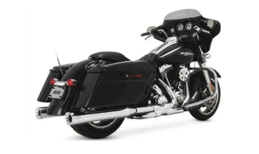 AUSPUFFTOPFSATZ ELIMINATOR CHROM 4" FÜR FLT TOURER MIT EG ABE