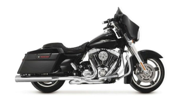 Preview: AUSPUFFTOPFSATZ ELIMINATOR CHROM 4" FÜR FLT TOURER MIT EG ABE