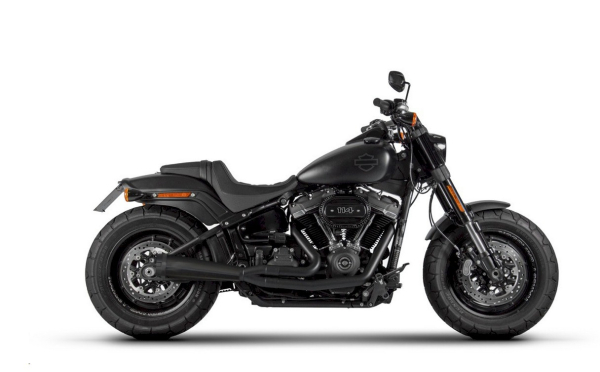 CLUB STYLE ABGASANLAGE  2-1  "DESTROYER"  SS STEEL BLACK FÜR M8 SOFTAIL MIT EG ABE EURO 4 & 5