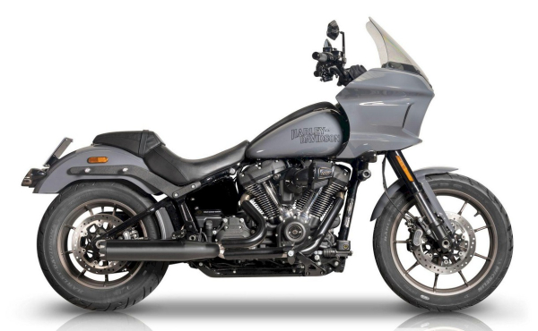 2-1 ABGAS-KOMPLETTANLAGE  "REVOLVER"  FÜR M 8 SOFTAIL MIT EG ABE