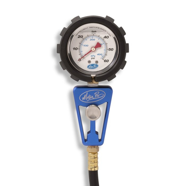 Motion Pro, 0-60 PSI (4.1 bar) tire pressure gauge