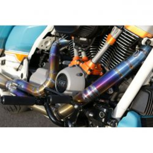 Kodlin, Next Level 2-1 exhaust system. Titan 17-24 FLT/Touring EG ABE