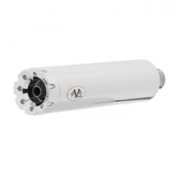V Performance, 114 mm revolver slip-on muffler. Chrome 21-25 FLT/Touring models