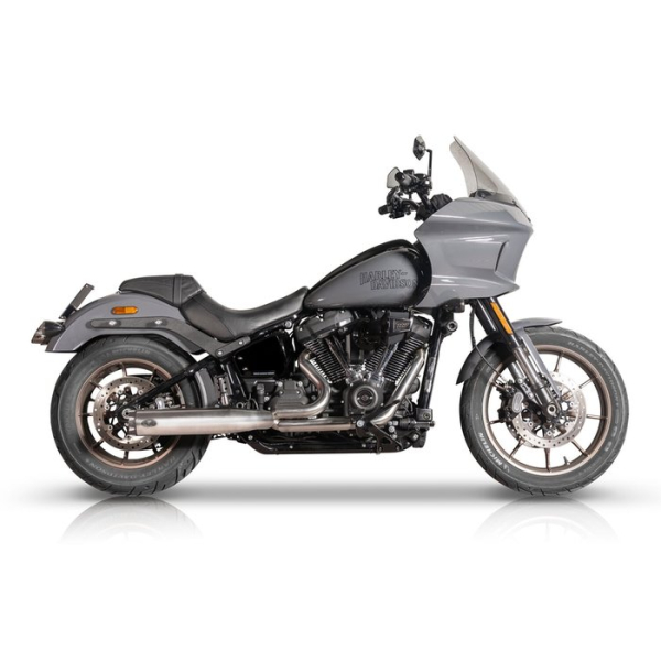 V Performance, „Revolver” Slip-On-Auspuffanlage. Verchromt 22-24 FXBBS Softail Street Bob, 22-24 FXLRS Softail Lowrider S, 22-24 Softail FXLRST Low Rider ST
