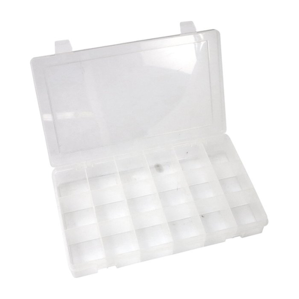 Standard Co, Universal 18 compartment storeage box, plastic