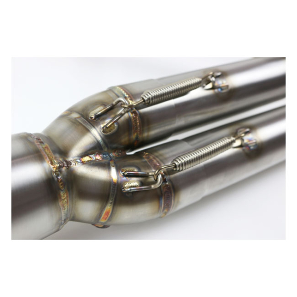 EXHAUST SYSTEM  2-1  “NEXTLEVEL” SS STEEL FOR M8 TOURING WITH EC ABE EURO 5