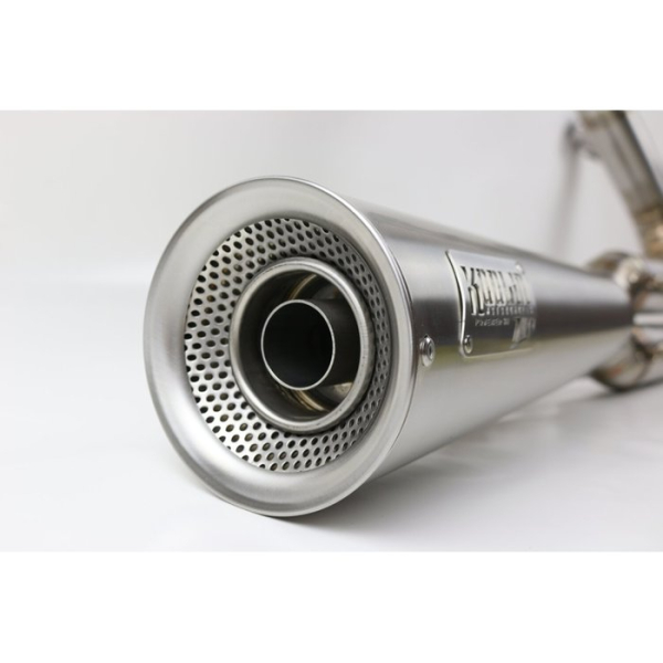 Kodlin, Next Level 2-1 exhaust system. Clear stainle17-24 FLT/Touring EG ABE