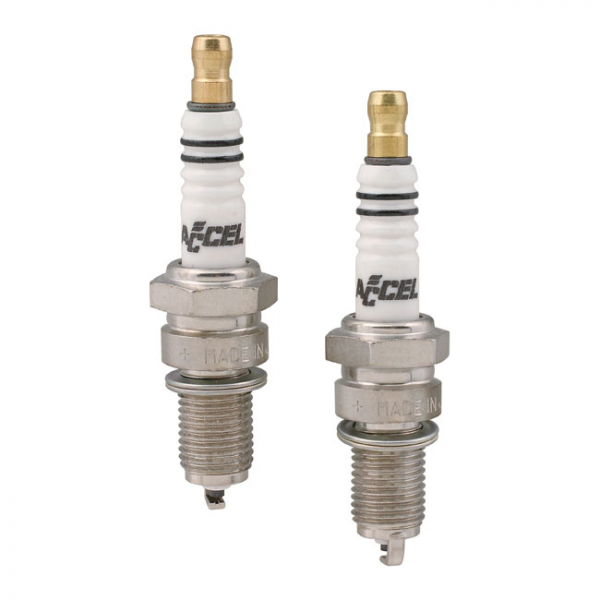 Accel, U-Rillen-Platinzündkerzensatz. 12mm HD 6R12PP