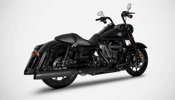 SLIP-ON MUFFLER REPLACEMENT PUNISHER BLACK FOR TOURING 114 CUI 21-22 EURO 5