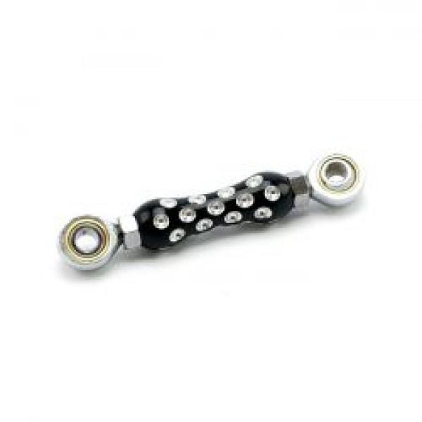 Schaltstange „Drilled“. Schwarz.