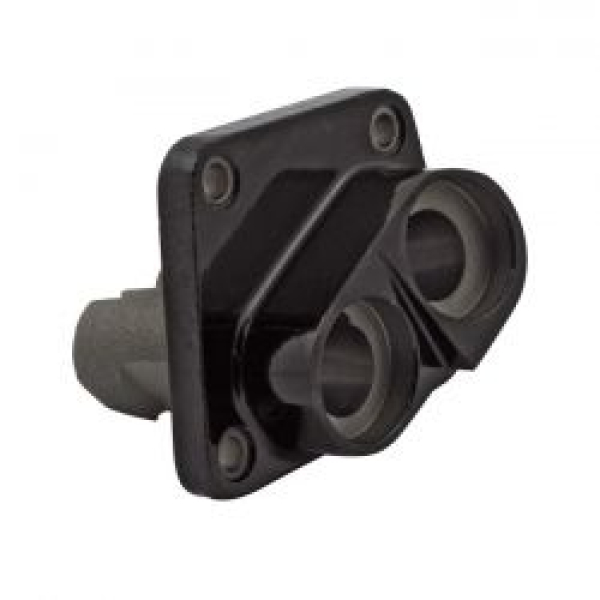 53-84 Ventilstößelblock, vorne. Schwarz