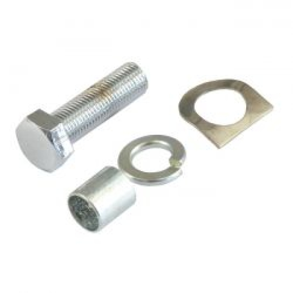 Kick pedal mount kit. Chrome