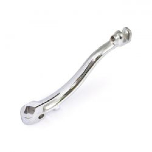 45" Flathead kickstart arm. Chrome