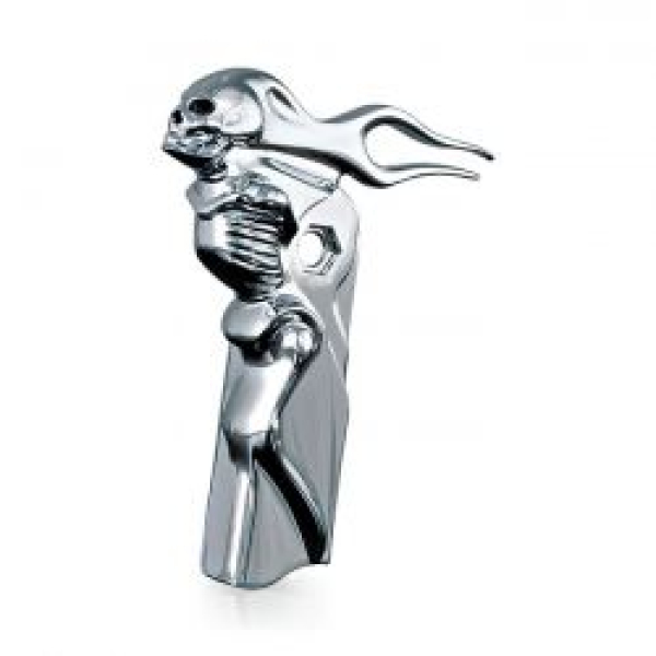 Kuryakyn, Front shifter arm accent. Zombie. Chrome