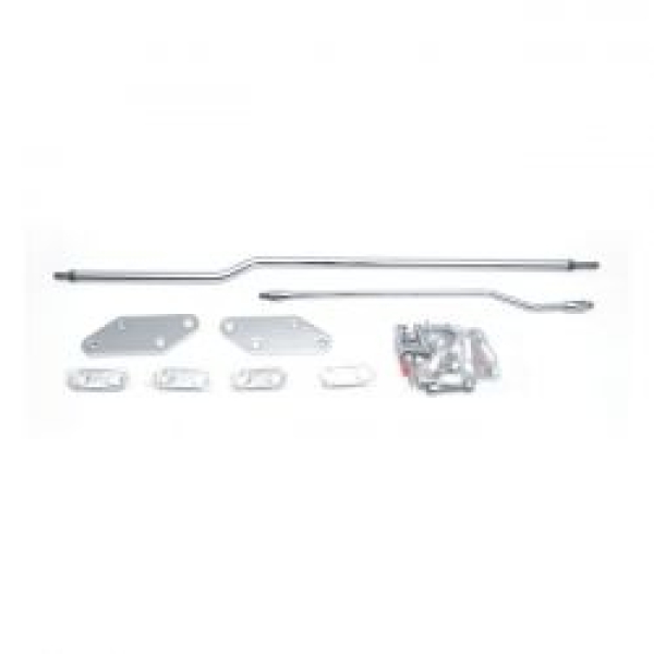 Kuryakyn, 3" forward control extension kit. Chrome