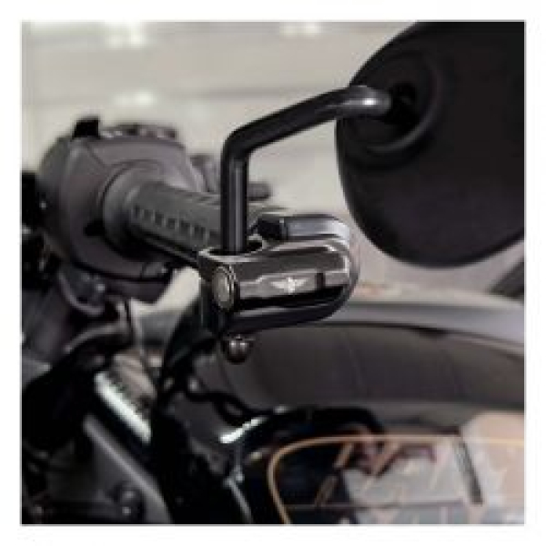 *3 DAYS EXTRA TRANSIT TIME* HeinzBikes, Nano below bar turn signals. Black