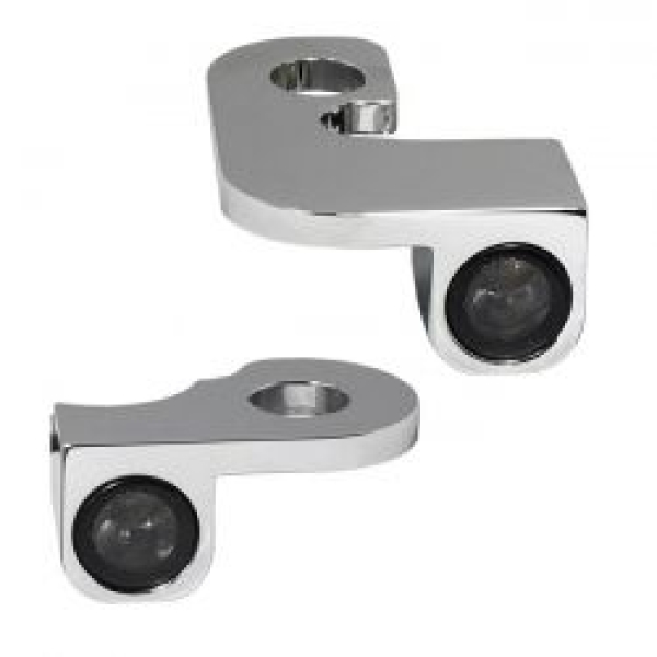 *4 DAYS EXTRA TRANSIT TIME* HeinzBikes, Nano unter Lenkerblinker. Chrom