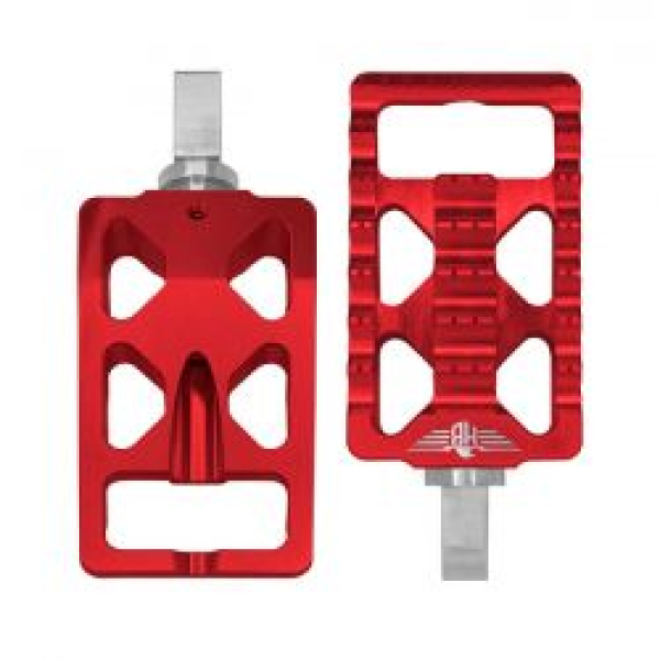 *4 DAYS EXTRA TRANSIT TIME* HeinzBikes, MX Fahrer Fußrasten V1. Rot
