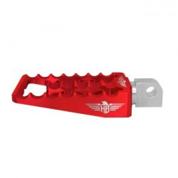 *4 DAYS EXTRA TRANSIT TIME* HeinzBikes, MX Fahrer Fußrasten V1. Rot