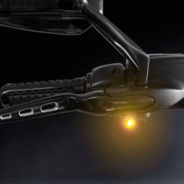 *4 DAYS EXTRA TRANSIT TIME* HeinzBikes, Nano Unterlenkerblinker. Schwarz