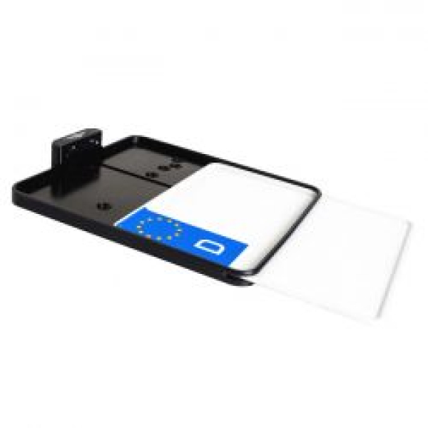 *3 DAYS EXTRA TRANSIT TIME* HeinzBikes, side mount license plate bracket. Black