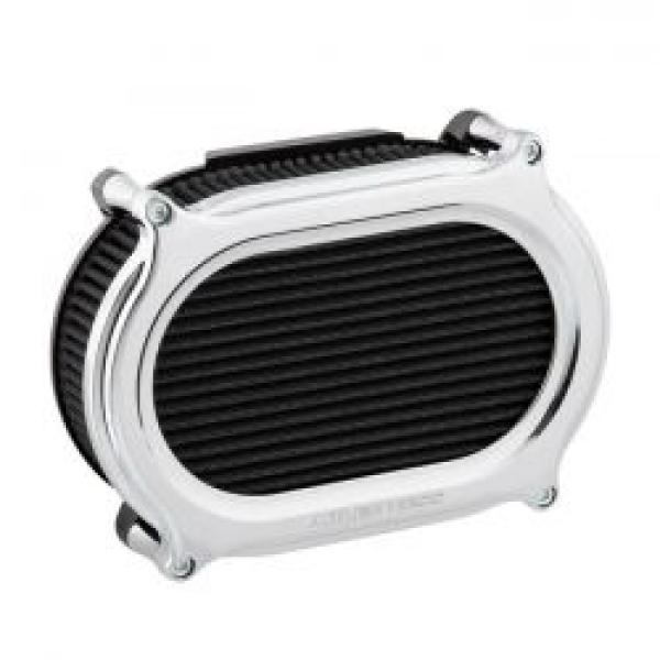 Arlen Ness, Stage II Oval Upgrade Luftfilter-Kit. Verchromt