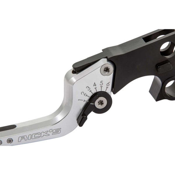 Rick's Motorcycles, Good Guys brake & clutch lever set B/S with ece