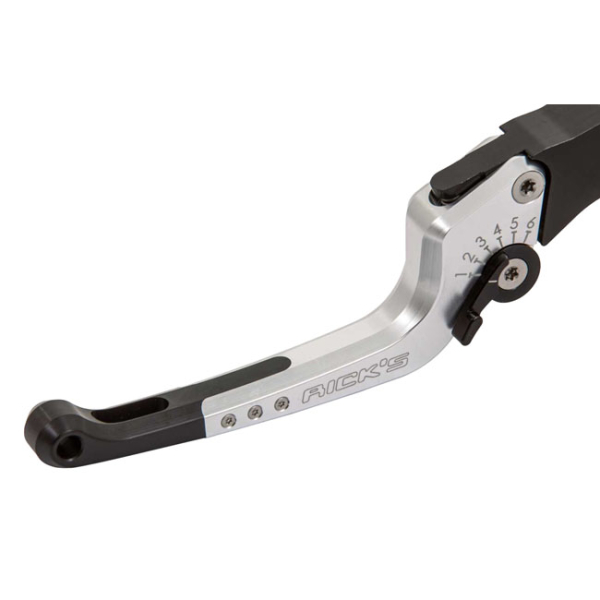 Rick's Motorcycles, Good Guys brake & clutch lever set B/S with ece