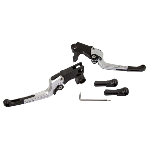 Rick's Motorcycles, Good Guys brake & clutch lever set B/S with ECE