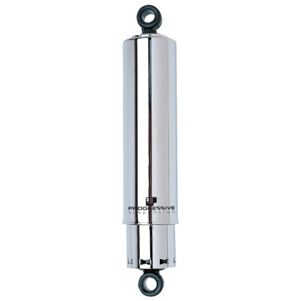 PS, Stoßdämpfersatz der Serie 412. 12". Heavy Duty. Verchromt mit Abdeckung. 91-17 Dyna