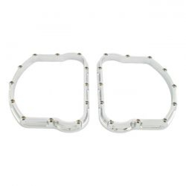 Paughco, Panhead 'Sculpted' d-rings. Chrome