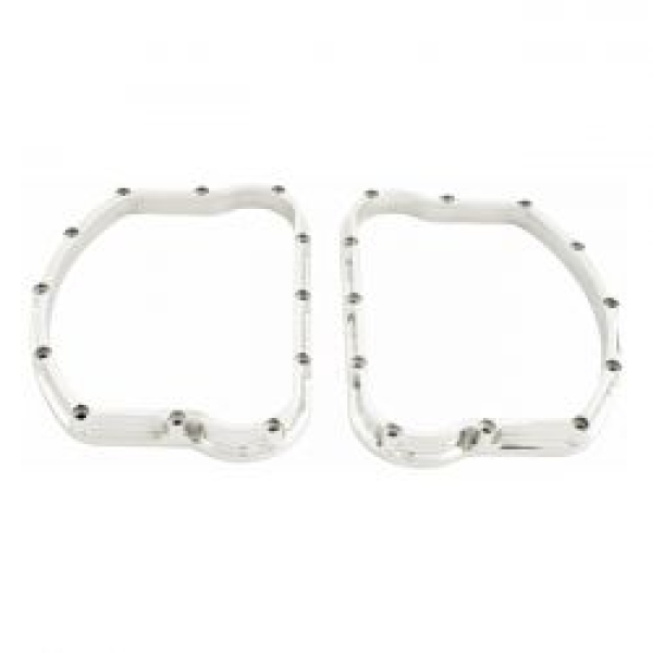 Paughco, Panhead 'Sculpted' d-rings. Polished