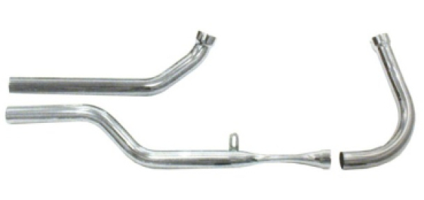 Dual Shotgun KRÜMMER CHROM 48-64 Panhead