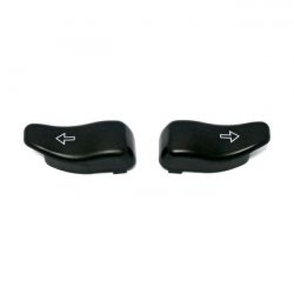 Blinkerschalter-Verlängerungskappe-Set. Schwarz.