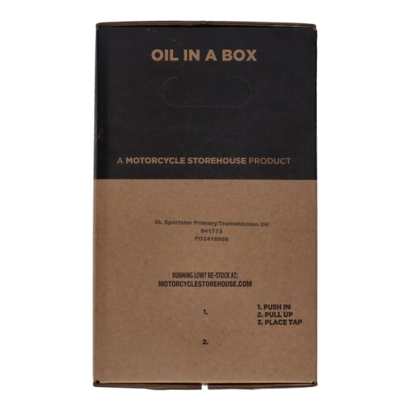 Vspec, XL Sportster Primär-/Getriebeöl. 20-Liter-Karton