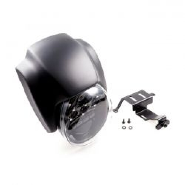 Cult-Werk, headlamp & mask kit "NRS style". Matte black