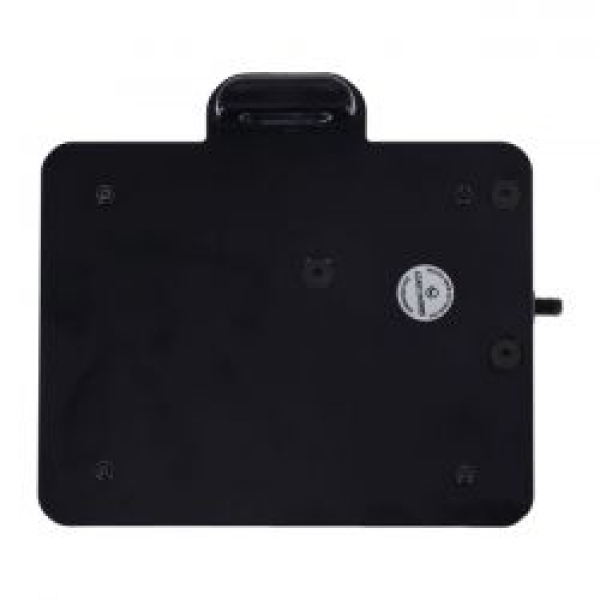 Cult-Werk, side mount license plate bracket 3-1 LED, black.