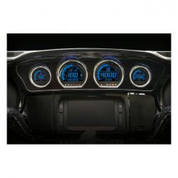 KOSO, HD-03 4-piece gauge kit for Touring