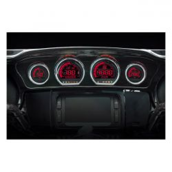 KOSO, HD-03 4-piece gauge kit for Touring