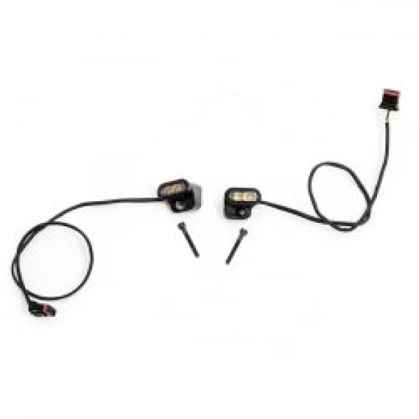Killer Custom, front LED turn signals