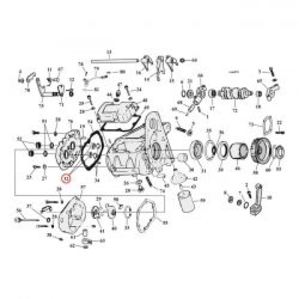 JIMS bearing, transmission trapdoor & engine balancer