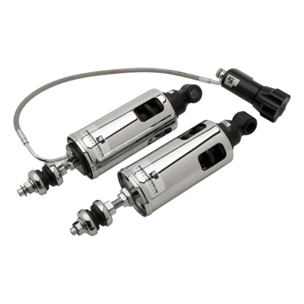 PS, Stoßdämpfer der Serie 422. STD bis -2". STD Duty. RAP. Chrom