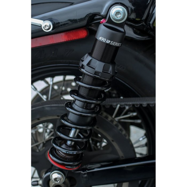 PS, 490 sport series shock set. 12.5". STD Duty. Black