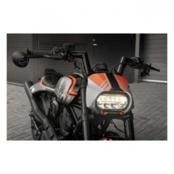 Killer Custom, 1-1/2“ Sporty Ape Lenker. Schwarz