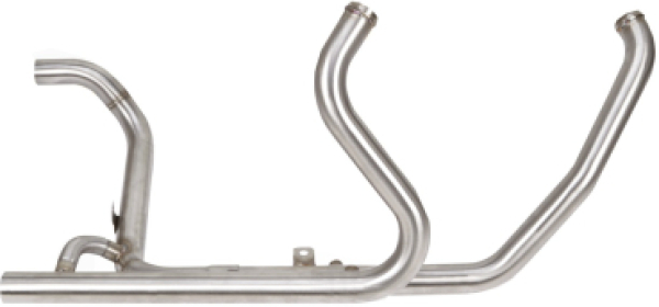 RACING TRUE DUAL EDELSTAHL KRÜMMER MIT CHROSSOVER FÜR HD TOURING 10-16