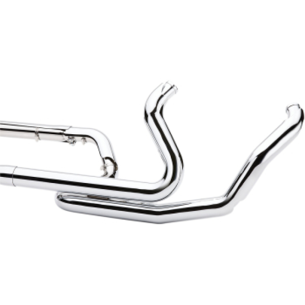 TRUE DUAL EXHAUST DEVIL CHROME UNDERENGINE WITH X TORQUE SYSTEM FOR TOURING 08-16