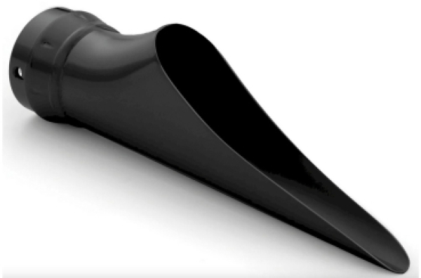 Endkappe CREEPER in chrom, schwarz matt oder schwarz glanz für True Dual und Upsweep Anlagen.