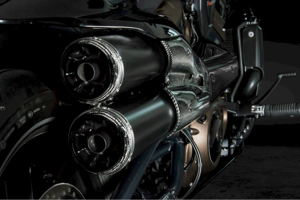 AUSPUFFANLAGE "PUNISHER"  FÜR SPORTSTER S AB BJ 2021- UND EG ABE EURO 5